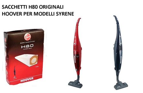 Sacchetti Per Aspirapolvere Hoover H80 - Compatibili Con Syrene, 5 Pezzi | Antiodore, Extra Capienti - Foto 7