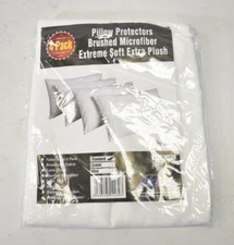 Niagara Sleep Solution 4 Pack Pillow Protector Cases Standard Size 20" x 26"
