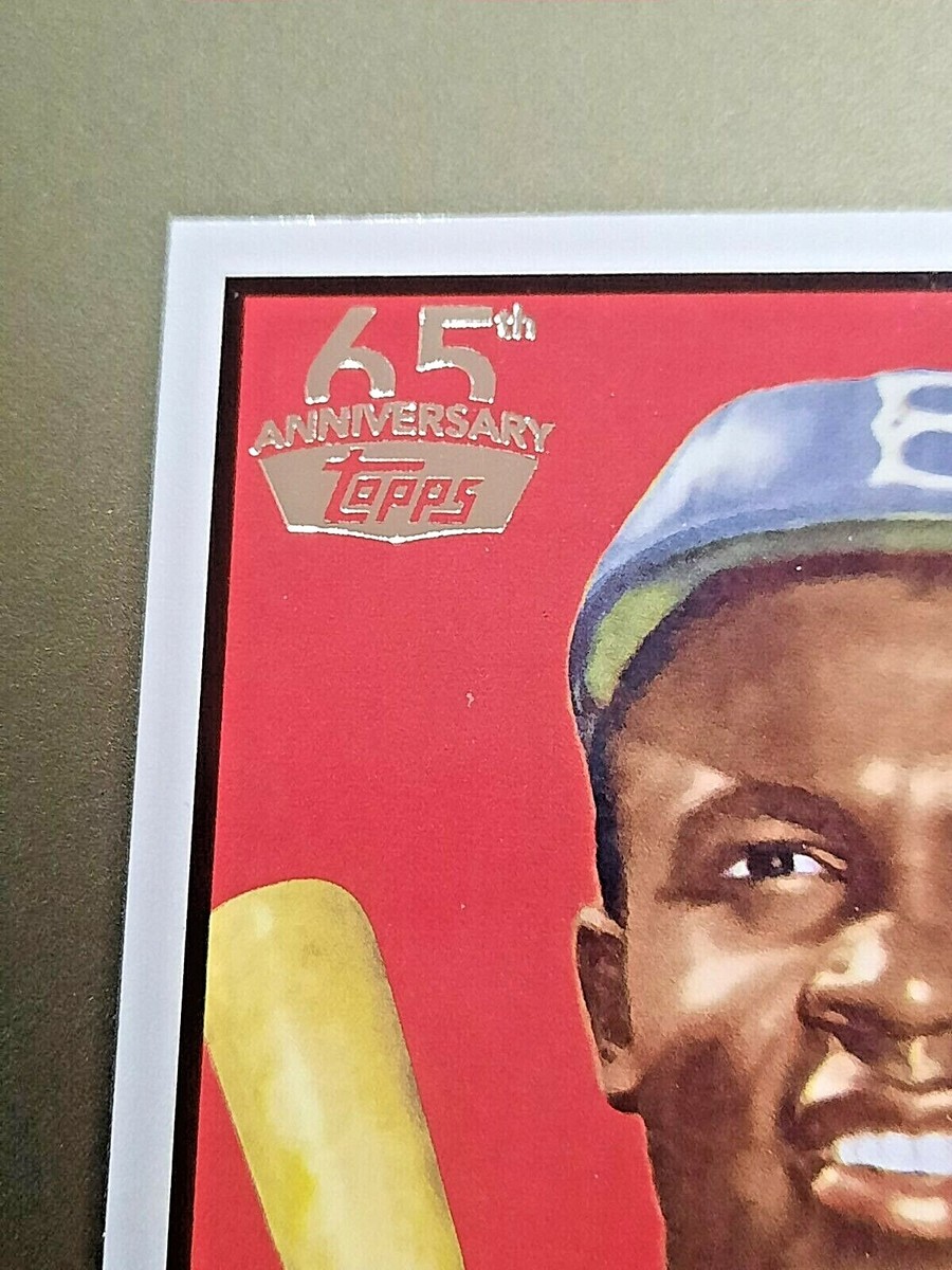 JACKIE ROBINSON 2016 TOPPS RETRO-65TH ANNIVERSARY INSERT