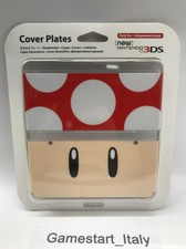 COVER PLATES FACEPLATE - FOR NEW NINTENDO 3DS - TOAD NO.007 MUSHROOM RED - NEW