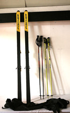 Sci Fischer RC4 SL SUPER Plasma Edge con attacco Tyrolia Free Flex + 2 x bastoncini