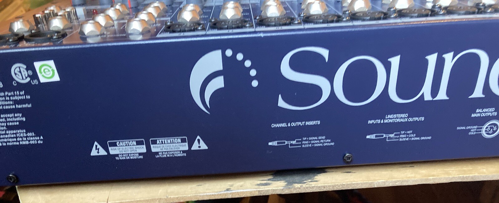 Soundcraft EPM12 Analogue Mixing Console PA Mixer eBay