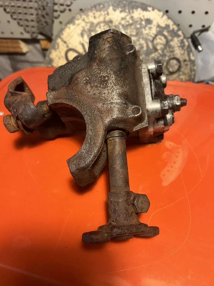 Caja de engranajes de dirección original Volkswagen Beetle, Ghia, tipo 3, cosa VW Bug OEM alemán Foto 4 de 4