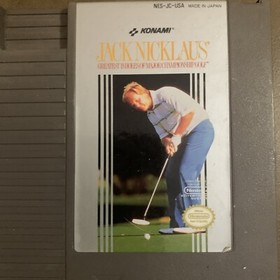 Jack Nicklaus Golf - NES Nintendo Game Authentic Cartridge Only