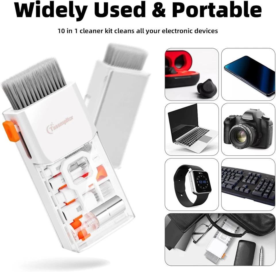 Keyboard Cleaner Laptop Cleaning Kit, All-in-One Bright White - Image 2 of 4