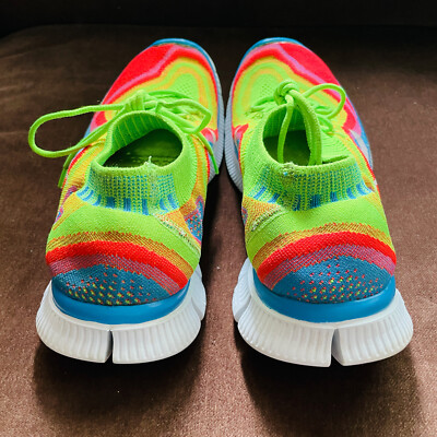 Clearance nike free flyknit tr mens green Store