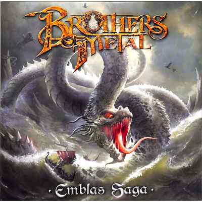 Brothers Of Metal / EMBLAS SAGA (LP, GF, CLEAR GREEN VINYL) / Afm Records / afm