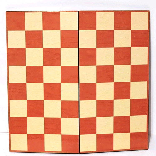Chess & Checkers Staunton Style Wood Pieces Bookshelf Games - Cardinal Complete - Picture 6 of 10