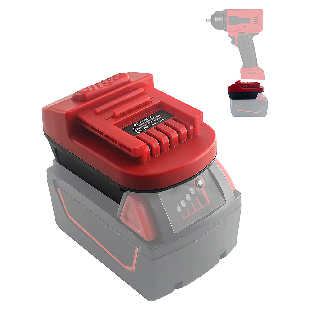 For Milwaukee/Dewalt 18V/20V Max Li-ion to Snap-on 18V Li-ion