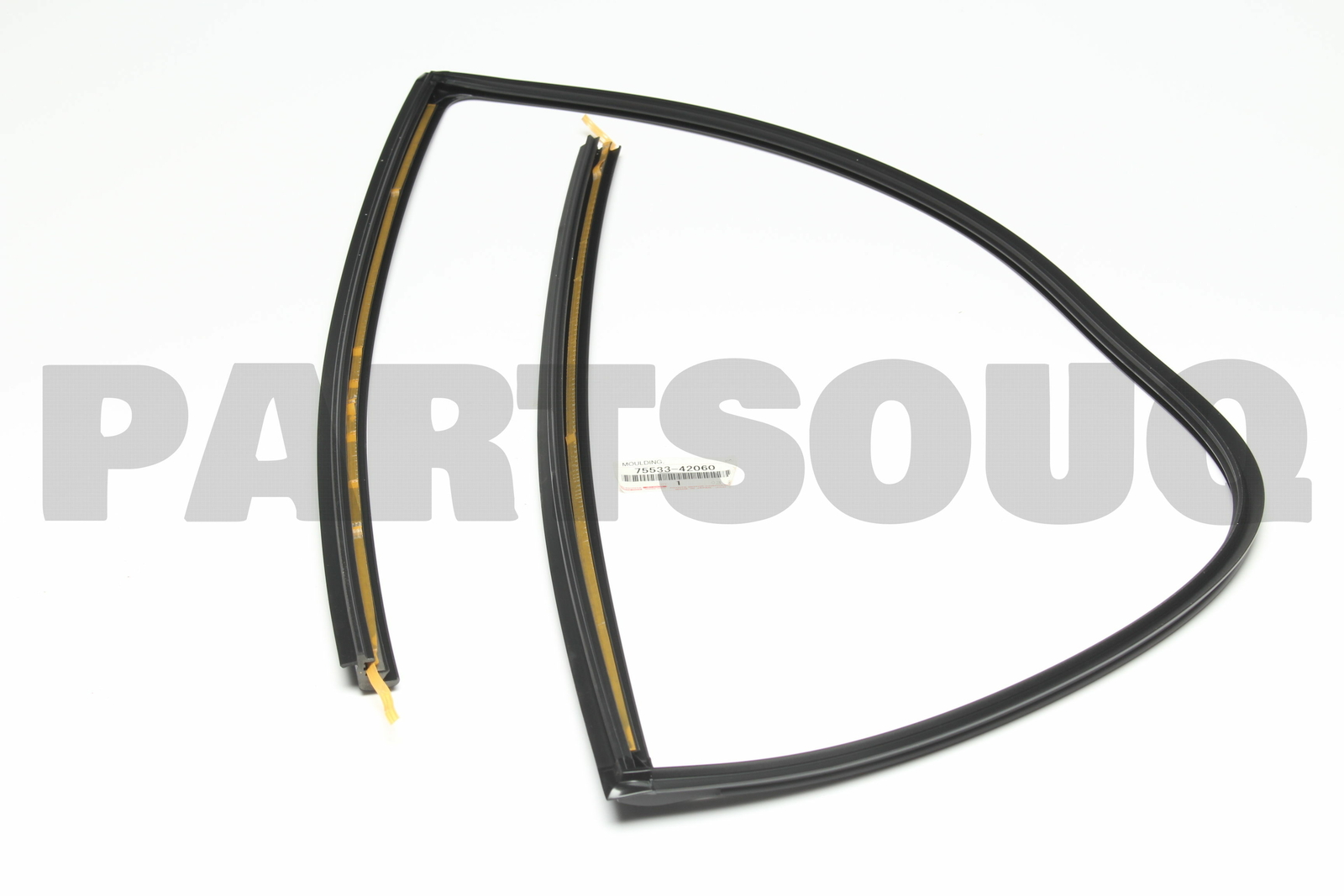 7553342060 Genuine Toyota MOULDING, WINDSHIELD, OUTSIDE 75533  