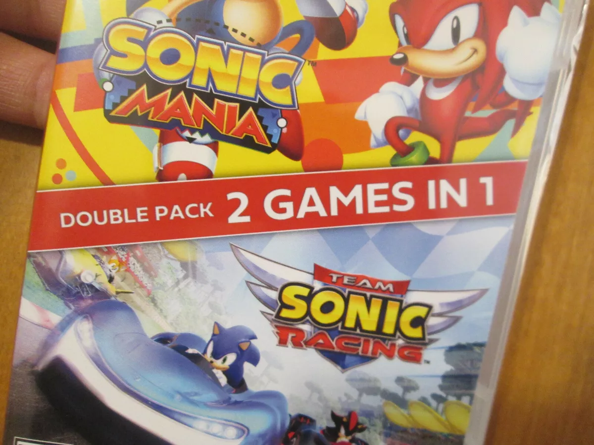 Sonic Mania + Team Sonic Racing Double Pack - Nintendo Switch 