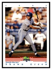 1992 Classic Best Shawn Green #348 Dunedin Blue Jays