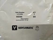 Versamatic E2/V2 NEOPRENE Diaphragms, PN: V224N