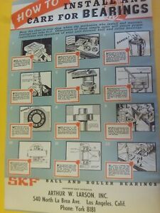 Skf Ball Bearing Chart