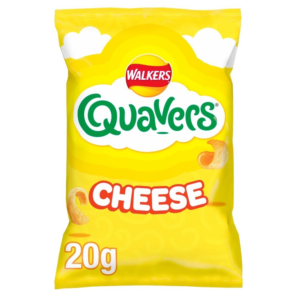 Walkers Quavers Cheese Snacks 20g Pack size Case of 32 eBay