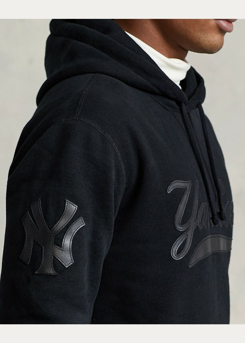 Polo Ralph Lauren New York NY Yankees MLB Black Leather Ltd Polo Ralph Lauren New York NY Yankees MLB Black Leather Ltd