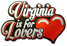 Virginia is for Lovers Fridge Magnet 