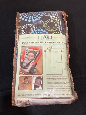 Tivolt Plush Reversible Stroller Liner - New