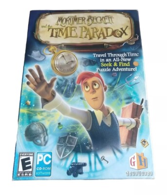 Mortimer Beckett and the Time Paradox (2009 PC CD-ROM Windows) Seek & Find Game
