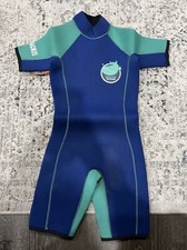TEAM MAGNUS Kids' Wetsuit Neoprene, Devilfish navy/purple , Size 128 age 7-8