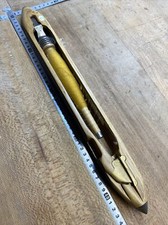 N. 2 Outil Ancienne  NAVETTE  de Tissage Métier tisser Filature Art Populaire