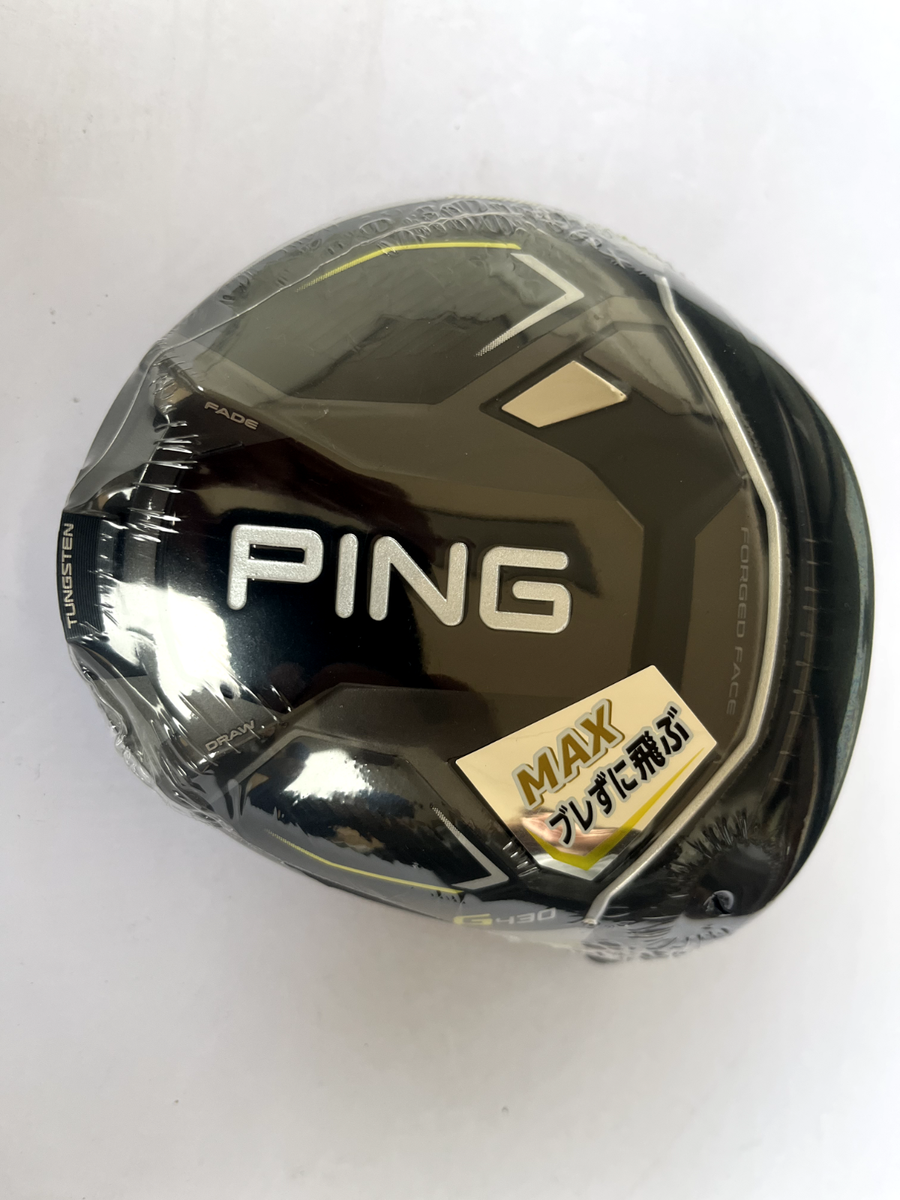 Ping G430 MAX 9.0 Driver Head Only with Head Cover Wrench Ping G430 MAX 9.0 Driver Head Only with Head Cover Wrench