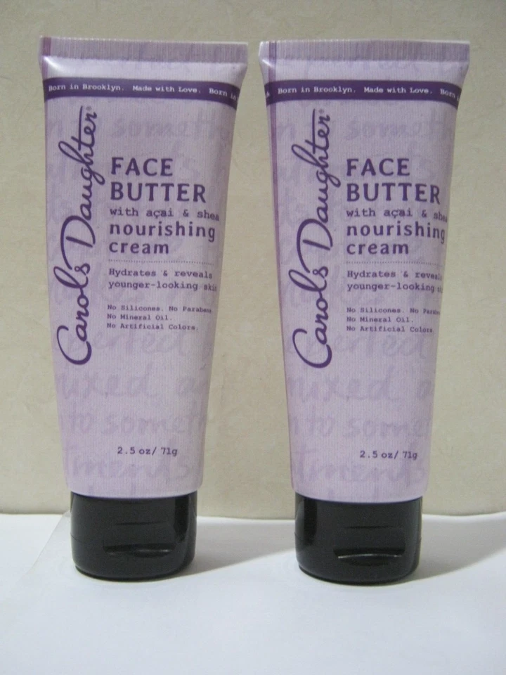 Lot Of (3) Carol's Daughter - Face Butter - Nourishing Cream - @ Net Wt. 2.5 Oz. - Изображение 2 из 4