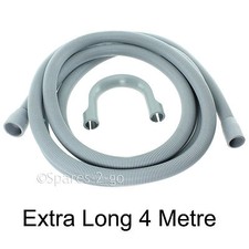 KENWOOD Dishwasher Drain Extra Long Hose Water Outlet Pipe 4.1m 29mm & 22mm