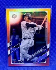 Ryosuke Nishikawa RED REFRACTOR /25 2021 Topps Chrome NPB #130 Rookie RC