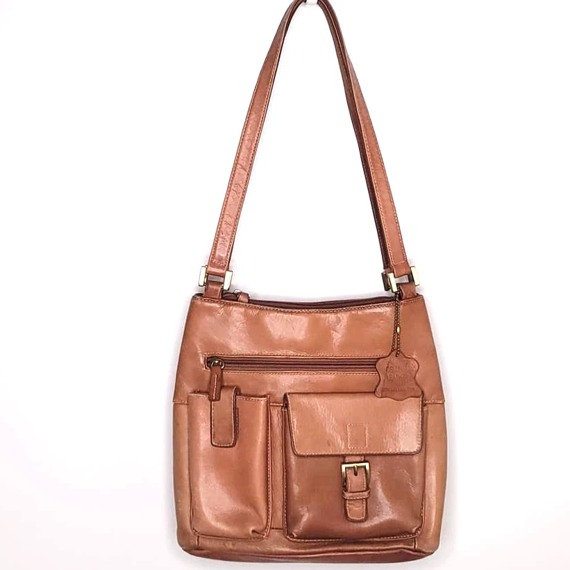 Giani Bernini bag  Vintage leather bag, Genuine leather handbag