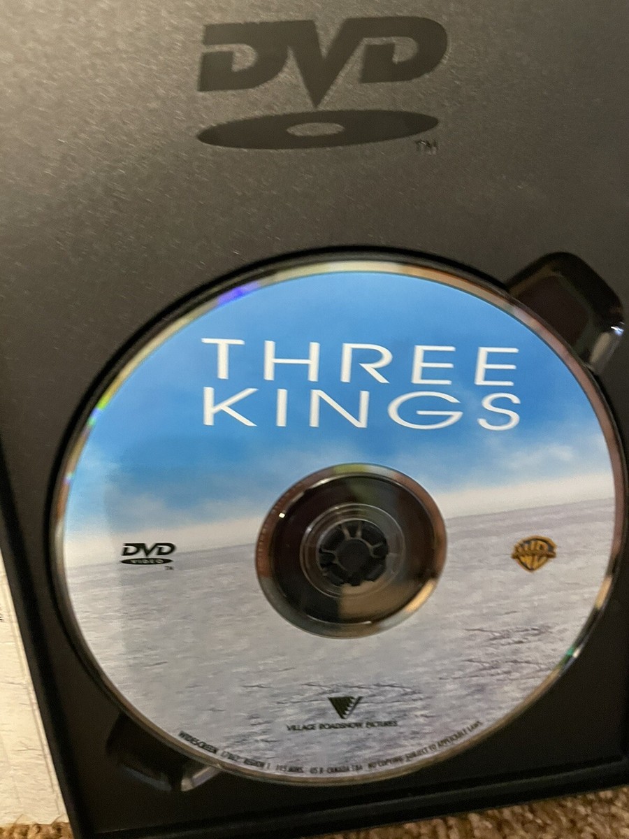 Three Kings (DVD, 1999) War Movie George Clooney Mark Wahlberg Ice
