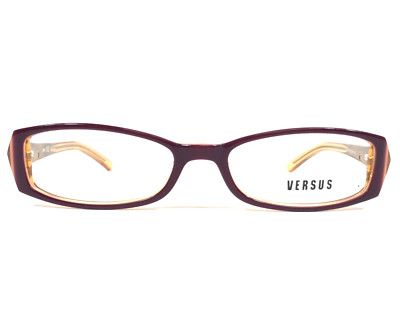 Versus by Versace Petite Eyeglasses Frames MOD.VR8039 559 Red Orange 50-16-135