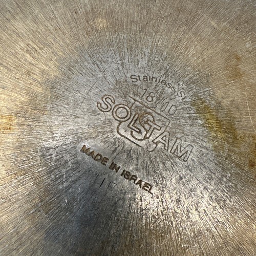 Soltam Made In Israel 18/10 Stainless Steel 4 Pc Set 2 Heavy Bttm Pots With Lids - Picture 11 of 23