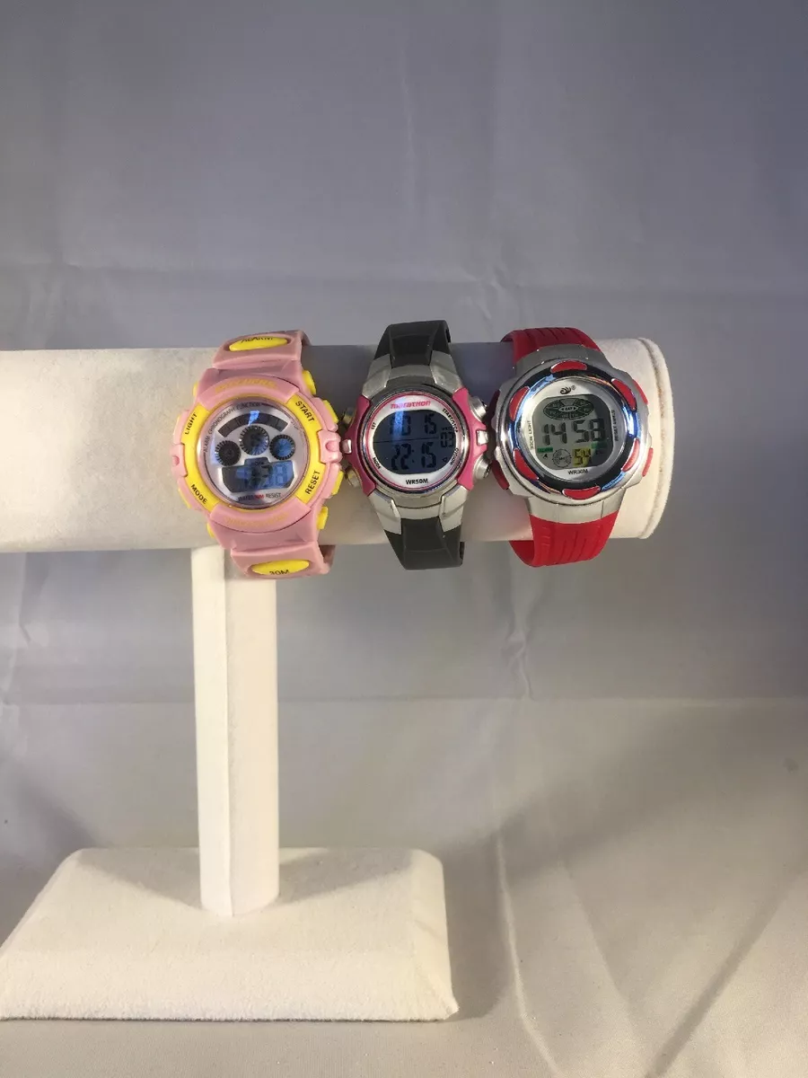Timex Aosun Skechers Lot of 3 Digital Sports Watches Running eBay