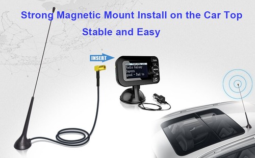 Eightwood DAB Auto Antenne SMB Adapter DAB Radio Antenne DAB Antenne magnetisch 3m - Bild 8 von 8
