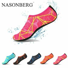 Womens Barefoot Water Shoes Aqua Socks Beach Swim Garden Yoga Non Slip Wetsuit