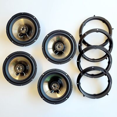 Mac Audio Lautsprecher Einbauset passend für Volvo S70 V70 Tür vorne und hinten