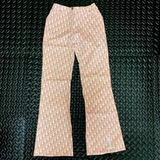Christian Dior Trotter Pants Pink White Cotton Size 12A Authentic From Japan