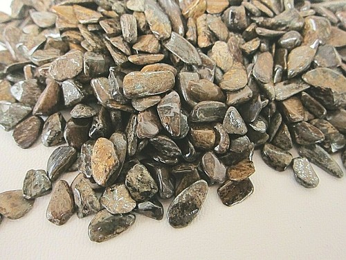 Bronzite Chips #2 Size 6-10mm 1/4 Lb Reiki Healing Crystal Decision Making - Picture 7 of 12