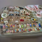 Huge 50+ Playmobil Figures Horses Animals People Accessories Vintage Lot