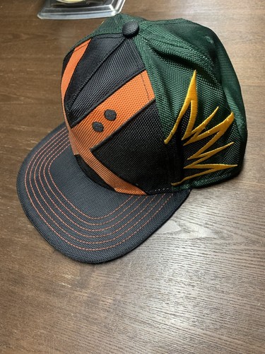 My Hero Academia Dragon Ball Z Bakugo Snapback Hat 2 Anime Manga Black Caps New - Picture 11 of 24