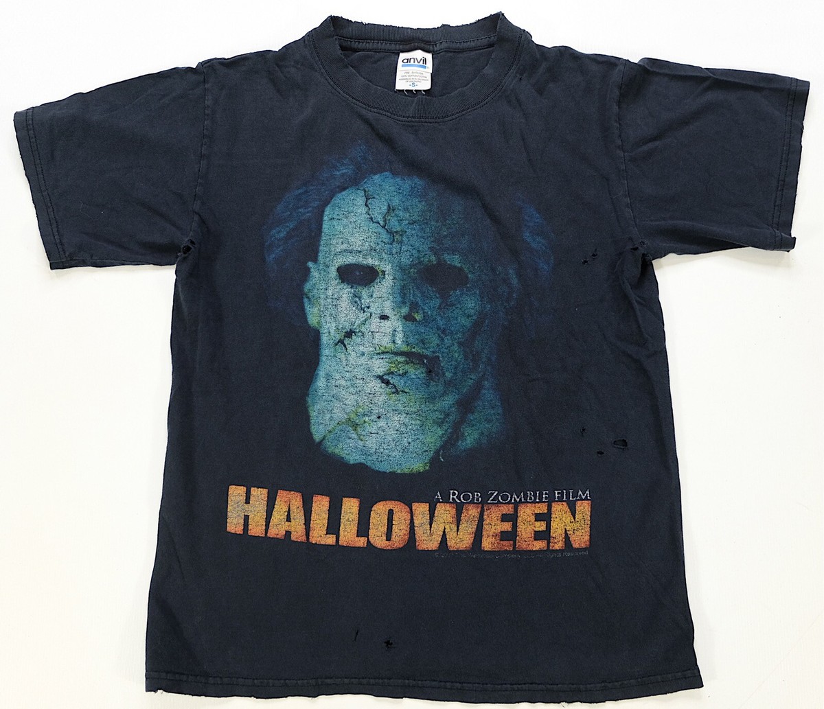 Rare Vintage ANVIL Halloween A Rob Zombie Film 2007 Promo T Shirt 