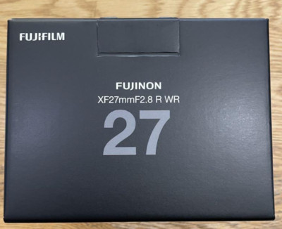  FUJIFILM XF27MMF2.8 R WR Lens FUJINON Fixed Focal Pancake 27mm F/2.8 *