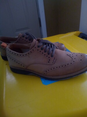 Tommy Bahama Elliot Wingtip Brown leather Shoes | eBay display picture 2
