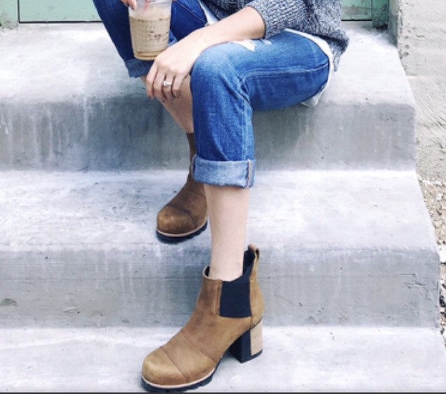 sorel addington chelsea bootie