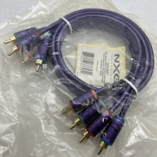 NEW NXG RCA Stereo Video Optical Audio File Cable HD Enhanced 3ft NXS-0621 HQ
