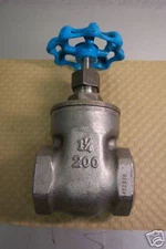 OIC # 101 1-1/4" 316SS GATE VALVE NEW CONDITION / NO BOX
