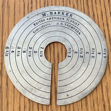 Vintage Florist Design Gauge American Florist Magazine Premium Advertising