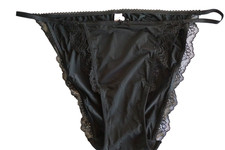 .VICTORIA'S SECRET DREAM ANGELS SMOOTH SATIN STRING BIKINI PANTY XL