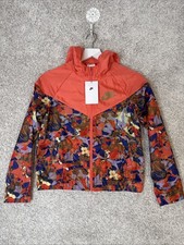 Nike Big Girls' Sportswear Windrunner Printed Jacket large